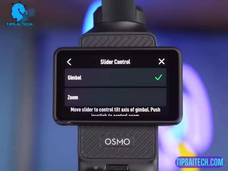 cài đặt chung dji pocket 3