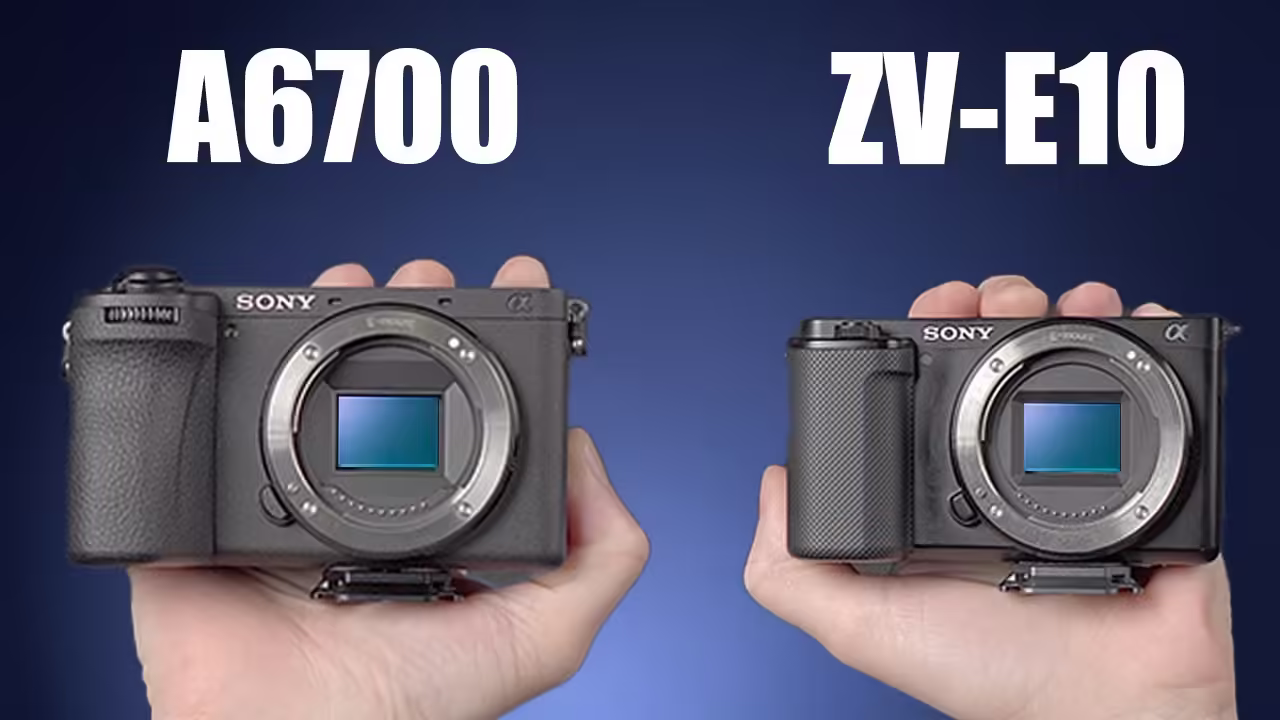 So Sánh tính năng quay Video CƠ BẢN Sony ZVE10 vs Sony A6700 – Có khác biệt to lớn?