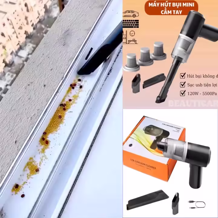 Đánh giá chi tiết Máy hút bụi cầm tay mini USB