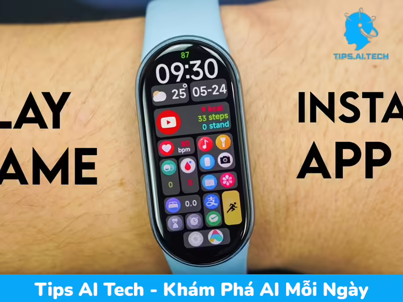 mi band 9 ứng dụng và game sẽ xuất hiện năm 2025?