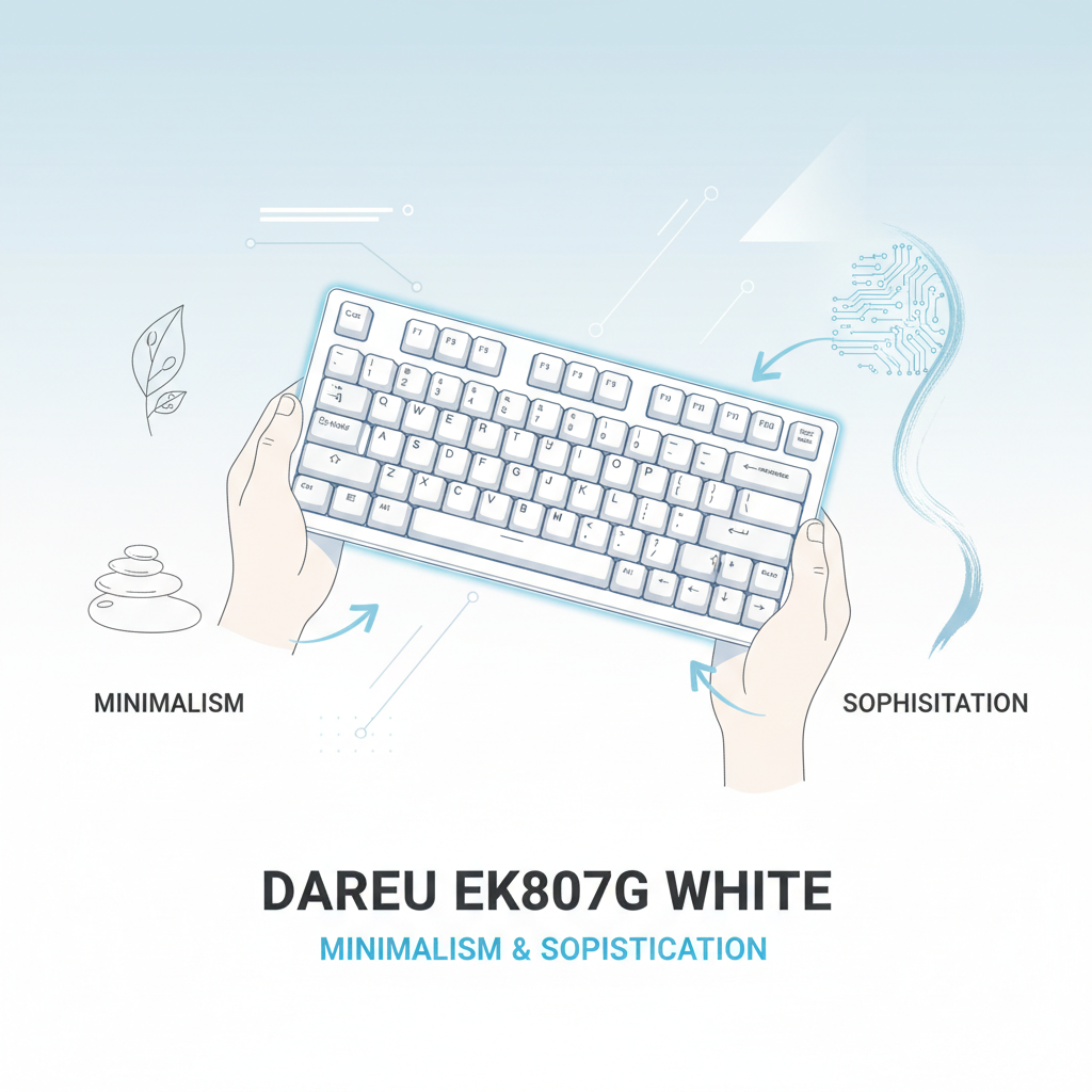 Khi mình cầm Dareu EK807G White trên tay lần đầu, điều làm mình ấn tượng nhất chính là sự tối giản và tinh tế của nó. Thiết kế và chất liệu: Ấn tượng đầu tiên có "mê hoặc" không? * Màu trắng tinh khôi: Cá nhân mình thấy tông trắng của EK807G rất đẹp, nó mang lại cảm giác sạch sẽ, hiện đại và rất dễ để phối hợp với các món đồ công nghệ khác trên bàn làm việc. Nói thật là mình rất thích cái vibe tối giản mà em nó mang lại. Không quá phô trương, nhưng vẫn đủ nổi bật. * Layout 87 phím (TKL): Đây là một điểm cộng lớn với mình. Layout Tenkeyless (TKL) tức là bỏ đi cụm phím số bên phải, giúp bàn phím gọn gàng hơn rất nhiều. Điều này cực kỳ hữu ích cho những ai có không gian làm việc hạn chế hoặc thường xuyên phải di chuyển bàn phím. Mình vẫn có đủ các phím chức năng cần thiết mà không bị cồng kềnh. * Build quality: Vỏ phím được làm từ nhựa, điều này khá dễ hiểu trong tầm giá của nó. Tuy nhiên, cảm giác cầm nắm khá chắc chắn, không bị ọp ẹp. Mình đã thử gõ mạnh và lắc nhẹ, phím vẫn đứng vững trên bàn. Hơi tiếc một chút là vỏ nhựa thì khó có thể sang trọng như vỏ nhôm, nhưng với mức giá này thì mình thấy hoàn toàn chấp nhận được. * Keycaps: Dareu EK807G White được trang bị keycaps PBT xuyên LED. Đây là một điểm mà mình cực kỳ ưng ý. Keycaps PBT có độ bền cao hơn, ít bị bóng sau thời gian dài sử dụng và cho cảm giác gõ "sần" hơn so với ABS. Điều này giúp trải nghiệm gõ của mình luôn thoải mái. Tuy nhiên, nói thật là font chữ trên keycap của Dareu đôi khi hơi "gaming" một chút, không quá thanh lịch như mình mong muốn, nhưng đây chỉ là một chi tiết nhỏ thôi. Trải nghiệm gõ phím: Nơi cảm xúc thăng hoa (hoặc tụt dốc) Đây mới là yếu tố quan trọng nhất của một chiếc bàn phím cơ, đúng không nào? * Loại switch: Dareu EK807G White sử dụng switch D-Switch độc quyền của Dareu, với các tùy chọn phổ biến là Brown, Red và Blue. Mình đã chọn switch Dareu Brown vì mình thích cảm giác tactile nhẹ nhàng, có khấc khi nhấn xuống nhưng không quá ồn ào như Blue switch, lại không "trơn tuột" như Red switch. * Cảm giác gõ: Cá nhân mình thấy switch Brown của Dareu cho cảm giác gõ khá ổn định và mượt mà trong tầm giá. Độ nảy tốt, phản hồi rõ ràng, giúp mình gõ nhanh và ít bị gõ nhầm hơn. Khi mình dùng để gõ văn bản dài hay code, mình thấy rất thoải mái, ít bị mỏi tay. * Stabs (Stabilizers): Đây là phần mình hơi lăn tăn một chút. Các stab trên phím (cho các phím dài như Spacebar, Shift, Enter) có tiếng lọc xọc nhẹ khi gõ. Điều này khá phổ biến ở các bàn phím cơ phổ thông và có thể khắc phục bằng cách lube lại stab. Với mình thì đây không phải là vấn đề quá lớn, nhưng nếu bạn là người khó tính về âm thanh thì có thể sẽ cần "mod" thêm một chút. * Sound profile: Tổng thể âm thanh khi gõ của EK807G White với switch Brown khá êm ái, không quá ồn ào. Nó đủ "lạch cạch" để mang lại cảm giác gõ cơ học, nhưng không đến mức làm phiền người xung quanh. Mình khá hài lòng với âm thanh của em nó. Kết nối không dây và pin: Yếu tố sống còn của một chiếc phím "wireless" Một chiếc bàn phím không dây mà kết nối chập chờn hay pin yếu thì coi như "toang", đúng không? * Kết nối 2.4Ghz: Dareu EK807G White sử dụng kết nối không dây 2.4Ghz thông qua một dongle USB. Mình đã dùng em nó để làm việc hàng ngày (gõ văn bản, lướt web) và chơi một số game nhẹ như Liên Minh Huyền Thoại, và mình phải nói thật là kết nối rất ổn định. Mình hầu như không gặp phải tình trạng mất kết nối hay độ trễ đáng kể nào cả. Cảm giác của mình khi dùng là nó phản hồi nhanh như một chiếc phím có dây vậy. * Pin: Dung lượng pin của em này theo mình cảm nhận là khá "trâu". Với cường độ sử dụng khoảng 8 tiếng/ngày và tắt đèn LED, mình có thể dùng thoải mái khoảng 2-3 tuần mới phải sạc lại. Đây là một điểm cộng lớn vì mình không muốn phải sạc pin quá thường xuyên. Nếu bật LED thì thời lượng sẽ giảm đi một chút, nhưng vẫn đủ dùng cho vài ngày. * Sạc: Phím sử dụng cổng sạc USB Type-C hiện đại, rất tiện lợi vì mình có thể dùng chung cáp với điện thoại hoặc các thiết bị khác. Thời gian sạc cũng khá nhanh, khoảng 3-4 tiếng là đầy pin. Tính năng bổ trợ: Những điểm nhỏ làm nên sự khác biệt * LED: Phiên bản mình dùng là LED trắng, đủ sáng và có nhiều hiệu ứng đèn nền cơ bản để mình tùy chỉnh. Nó không phải RGB cầu kỳ nhưng đủ để làm nổi bật các phím trong điều kiện thiếu sáng và tạo điểm nhấn cho bàn làm việc. * Hotswap: Một điều cần lưu ý là Dareu EK807G White không có tính năng hotswap. Điều này có nghĩa là bạn sẽ không thể thay đổi switch một cách dễ dàng mà không cần hàn. Nếu bạn là người thích "vọc vạch" và thay đổi cảm giác gõ thường xuyên, đây có thể là một điểm trừ. Tuy nhiên, với mình, một khi đã ưng switch Brown rồi thì mình cũng không có nhu cầu thay đổi nhiều. * Phần mềm: Dareu EK807G White không đi kèm phần mềm tùy chỉnh phức tạp. Các tùy chỉnh về LED hay chức năng phím đều được thực hiện trực tiếp bằng tổ hợp phím Fn. Với mình thì điều này cũng khá tiện lợi vì không phải cài thêm phần mềm rườm rà, nhưng nếu bạn muốn mapping phím chuyên sâu thì em nó sẽ không đáp ứng được.