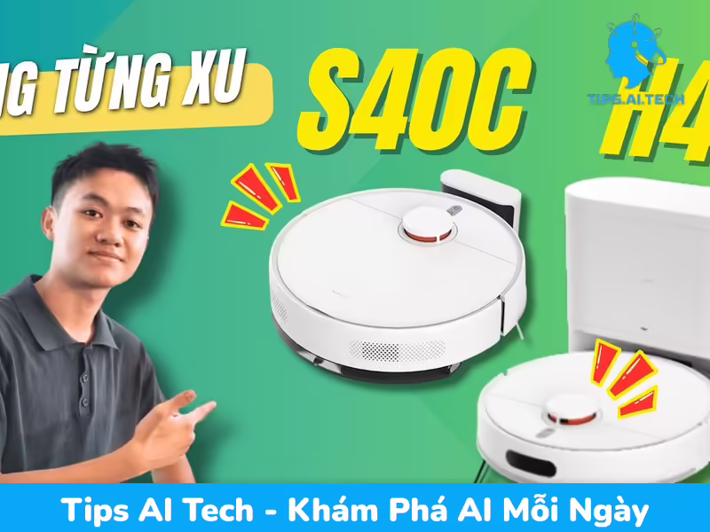 Review robot hút bụi xiaomi s40c và h40 đáng mua không?
