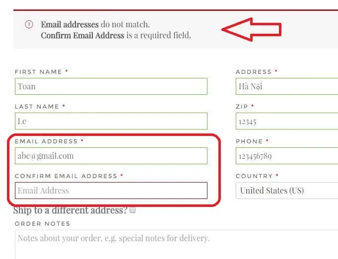Tối ưu Checkout WooCommerce: Xác Nhận Email, Nâng Cao Trải Nghiệm Người Dùng