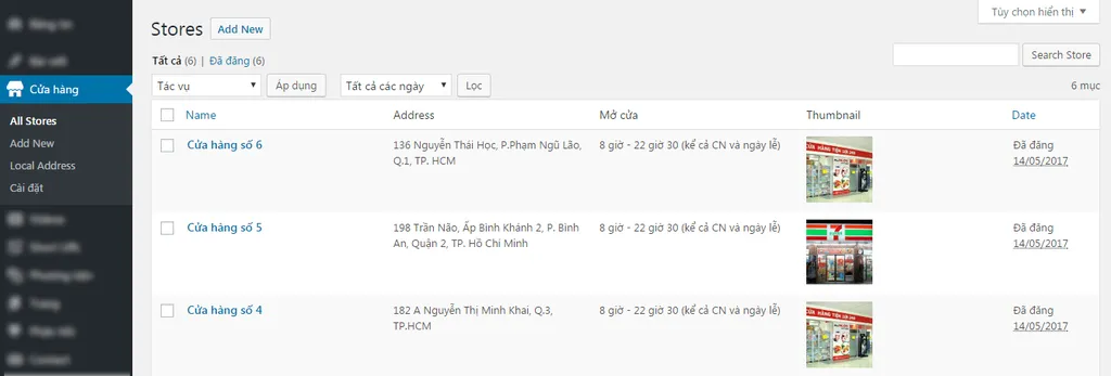Minh họa khu vực quản trị