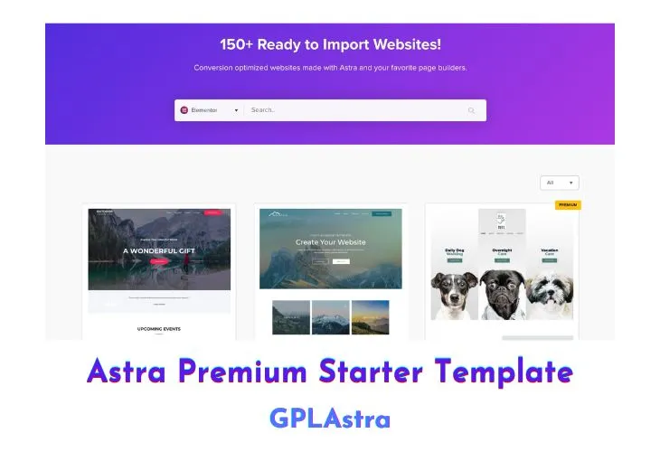 Astra Premium Sites: Giải pháp xây dựng web nhanh