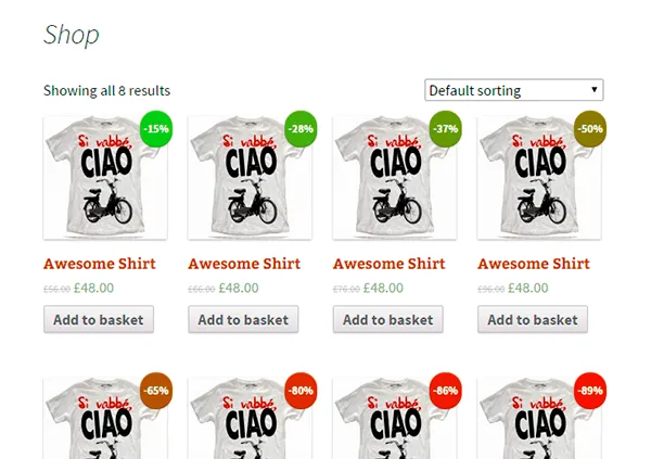 Tăng Doanh Số: Hiển Thị Phần Trăm Giảm Giá WooCommerce Hấp Dẫn