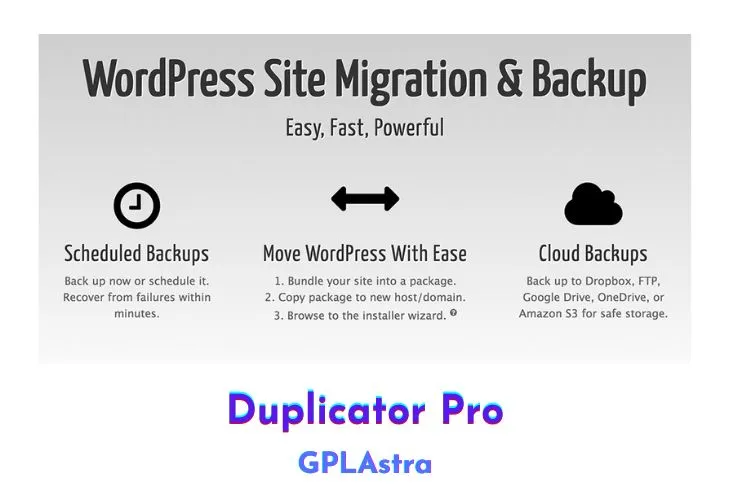 Duplicator Pro: Di chuyển & Sao lưu WordPress hiệu quả, tiết kiệm thời gian
