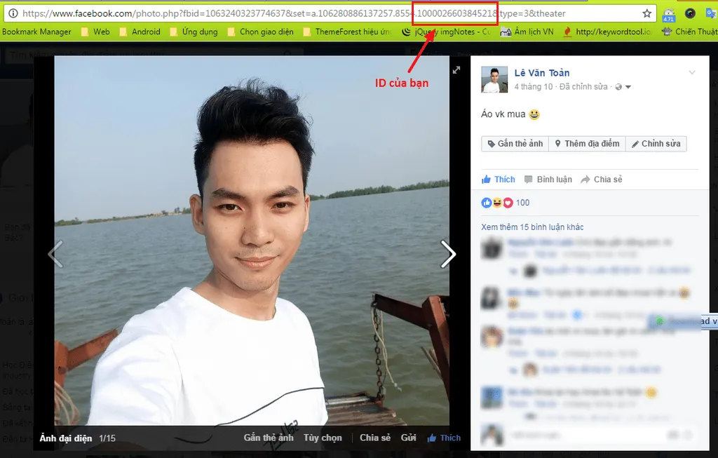 Lấy User ID Facebook