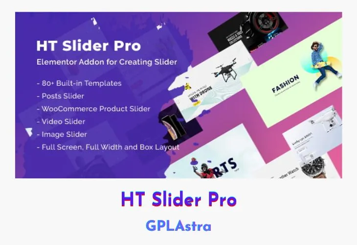 HT Slider Pro: Nâng tầm trải nghiệm người dùng trên Elementor miễn phí