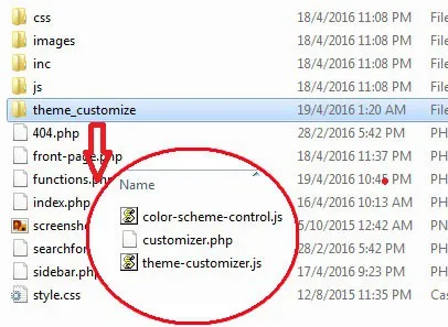 Cấu trúc thư mục tùy chỉnh