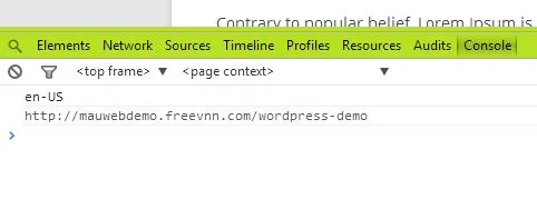 Kiểm tra console để xác nhận script đã tải thành công