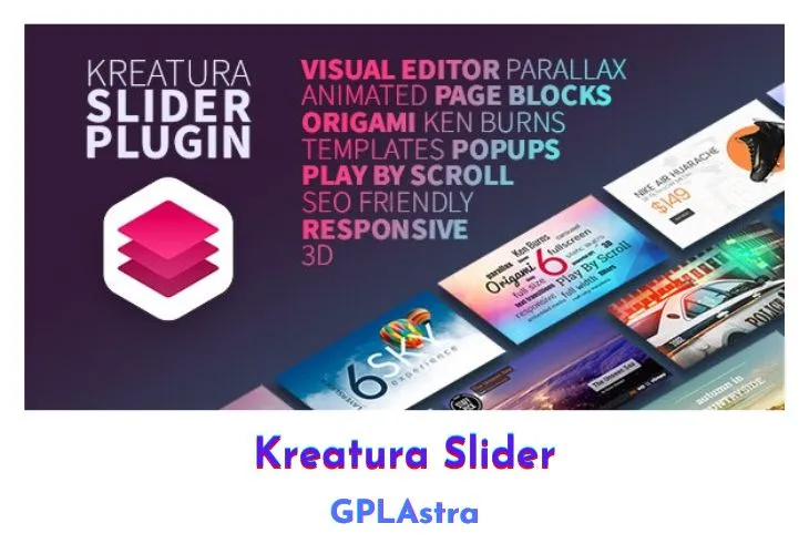 LayerSlider (Kreatura Slider) - Giải pháp hoạt ảnh WordPress