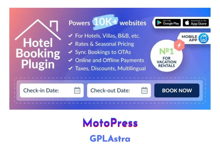 MotoPress Hotel Booking: Tối Ưu Quản Lý Khách Sạn, Tăng Đặt Phòng