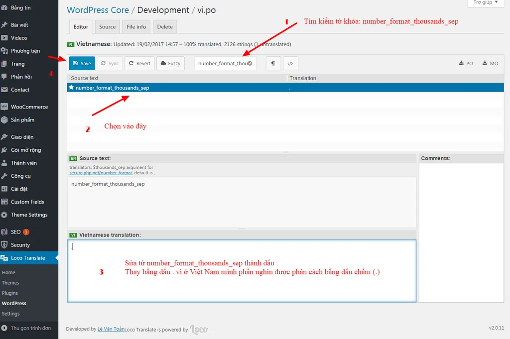 Sửa bản dịch number_format_thousands_sep
