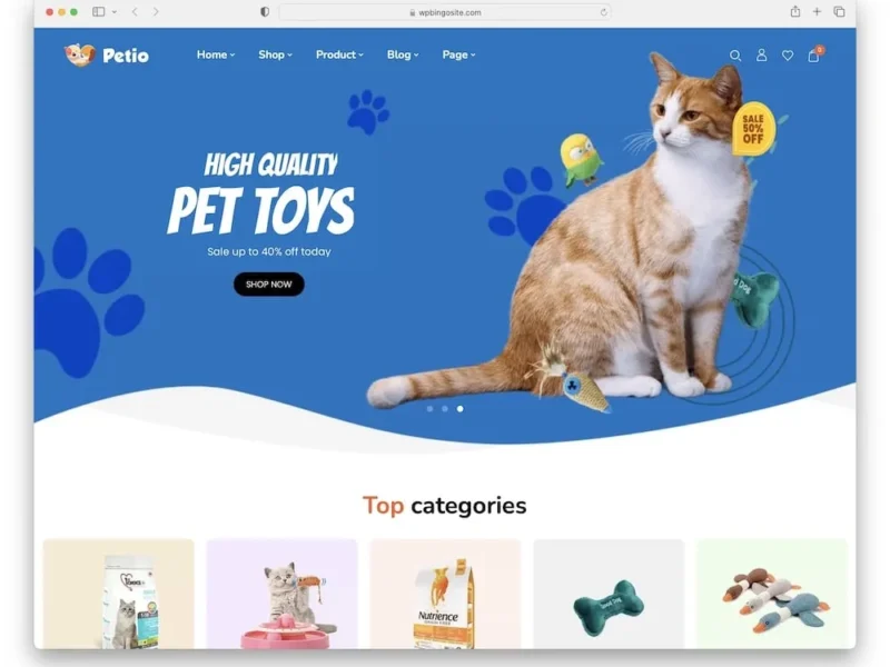 Petio: Giải Pháp Website Thú Cưng Chuyên Nghiệp Tối Ưu Cho Doanh Nghiệp Của Bạn