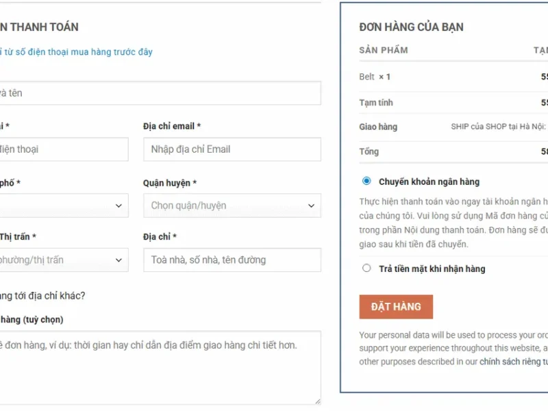 Tối ưu thanh toán WooCommerce: Nâng tầm trải nghiệm mua sắm Việt