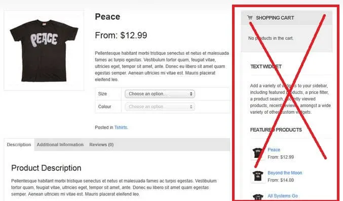 Tối ưu Trải Nghiệm Sản Phẩm: Loại Bỏ Sidebar WooCommerce Hiệu Quả