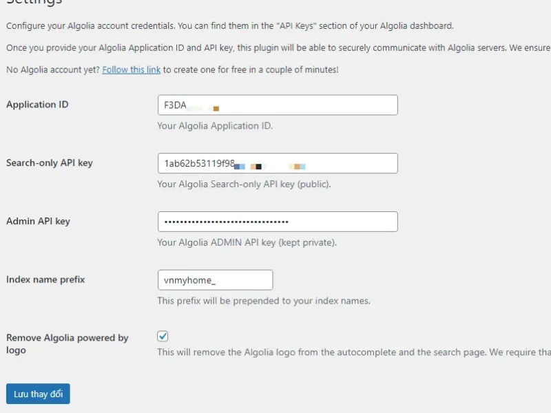 Tối ưu Tìm kiếm WordPress: Algolia Miễn Phí Mang Lại Tốc Độ và Độ Chính Xác Vượt Trội