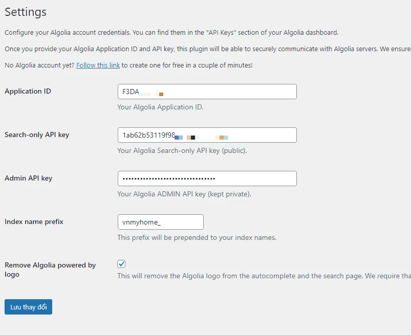 Tối ưu Tìm kiếm WordPress: Algolia Miễn Phí Mang Lại Tốc Độ và Độ Chính Xác Vượt Trội
