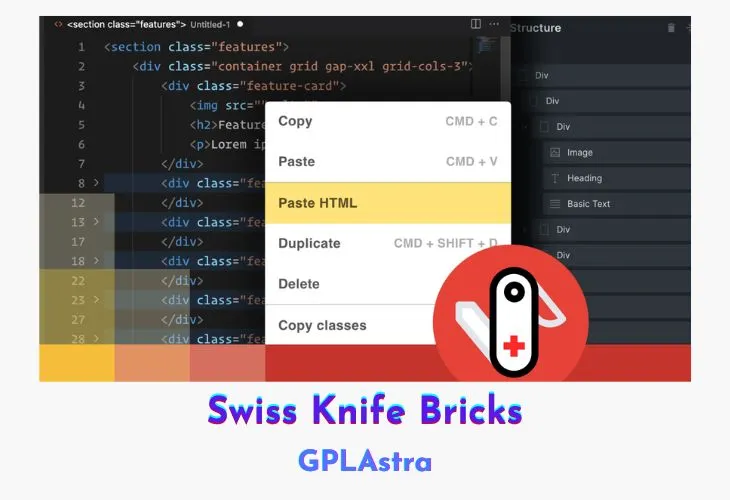 Swiss Knife Bricks – Công cụ đa năng cho Bricks Builder