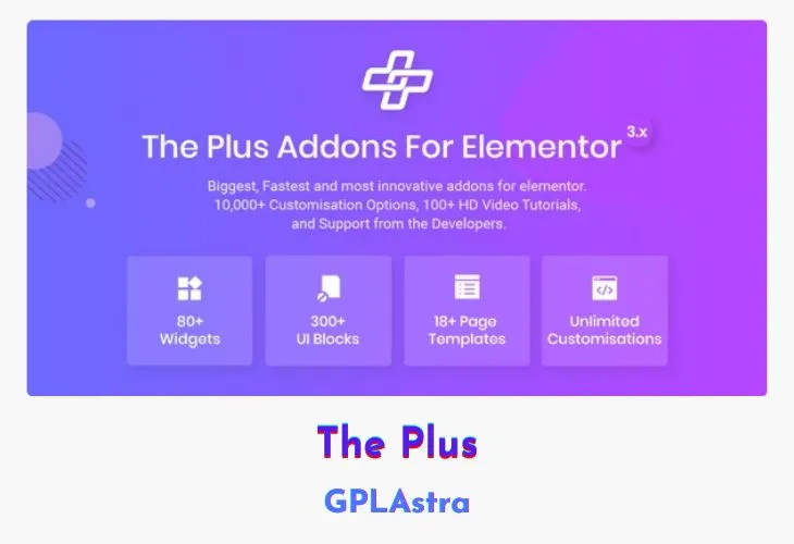 The Plus Addon cho Elementor