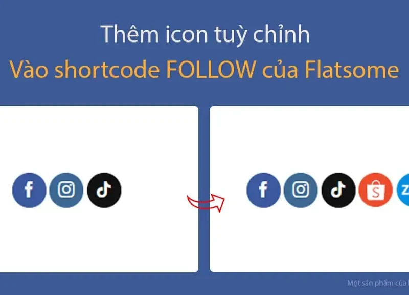 Tối ưu Flatsome: Thêm Biểu Tượng Mạng Xã Hội Tùy Chỉnh Dễ Dàng