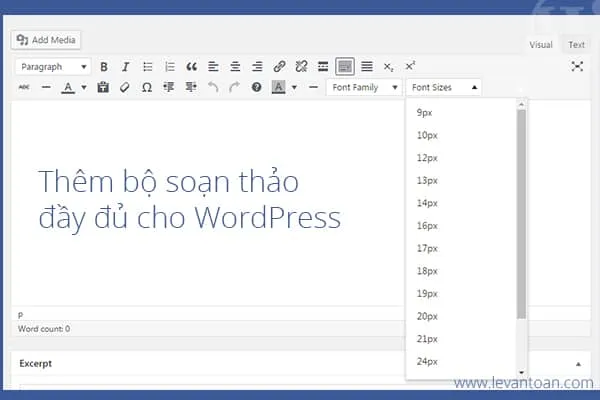 Kích hoạt công cụ soạn thảo WordPress: Kiểm soát nội dung chuyên nghiệp