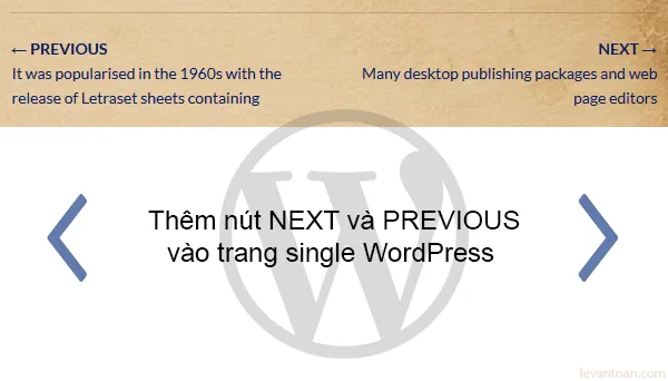 Tối Ưu Trải Nghiệm Đọc: Thêm Nút Next/Previous Hiệu Quả Cho Bài Viết WordPress