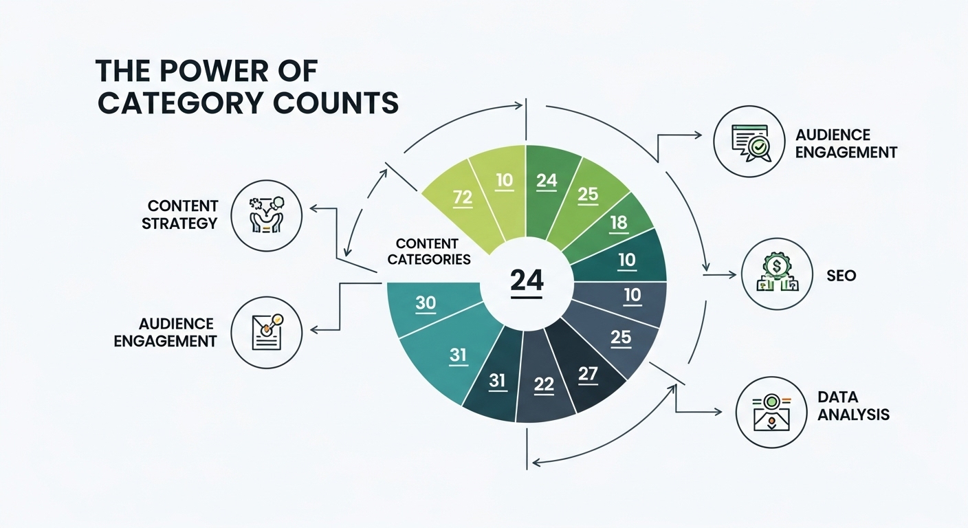 Tại sao việc đếm số bài viết trong category lại quan trọng trong kỷ nguyên AI?