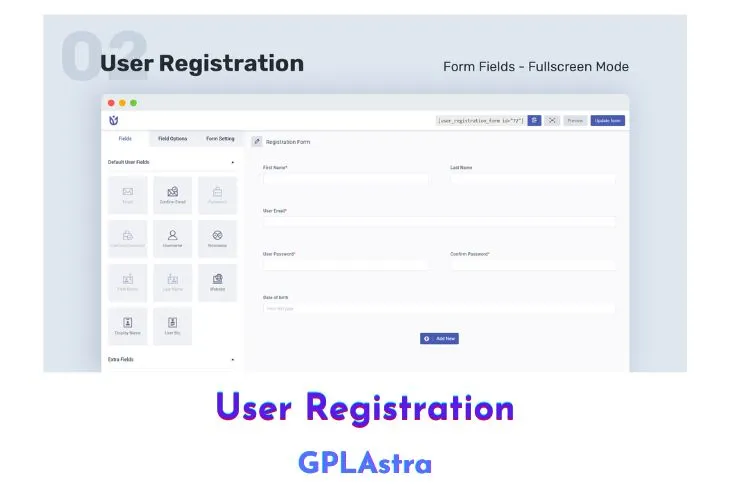 User Registration Pro Free Download