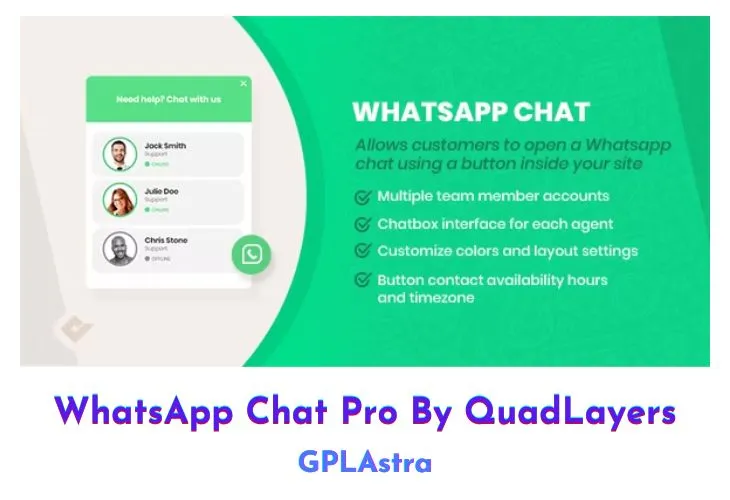 WP Social Chat PRO: Tối Ưu Hóa Tương Tác Khách Hàng Với WhatsApp