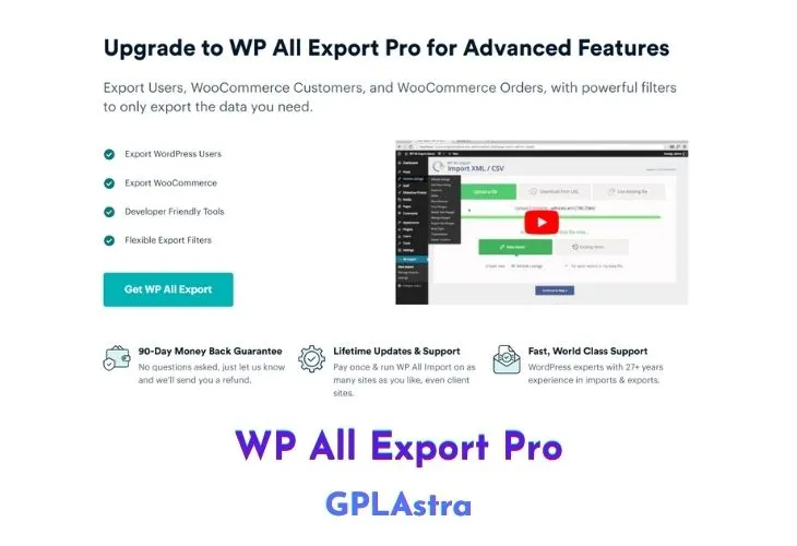 Giải phóng Dữ liệu WordPress: WP All Export Pro Nâng tầm Quản lý Thông tin của Bạn