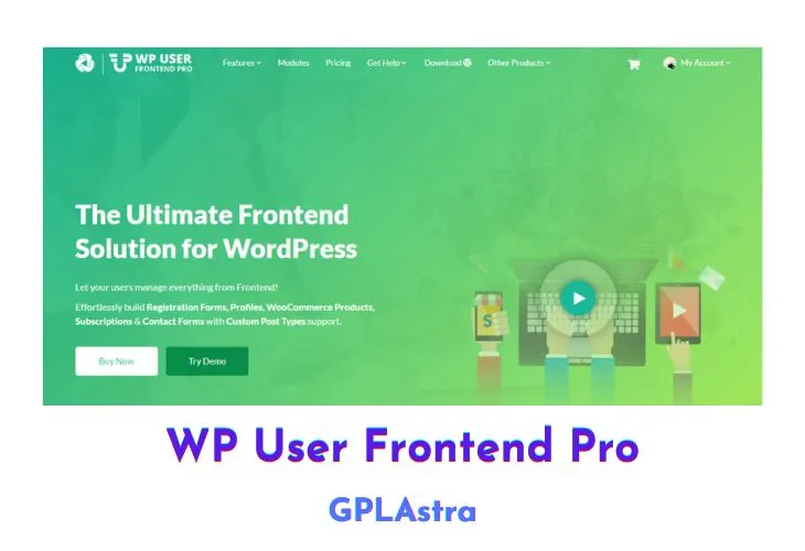 WP User Frontend Pro: Nâng Tầm Trải Nghiệm Người Dùng WordPress