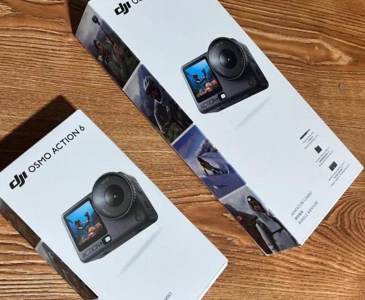 DJI Osmo Action 6 cảm biến 1/1,1 inch tuyệt đỉnh với khẩu độ biến thiên