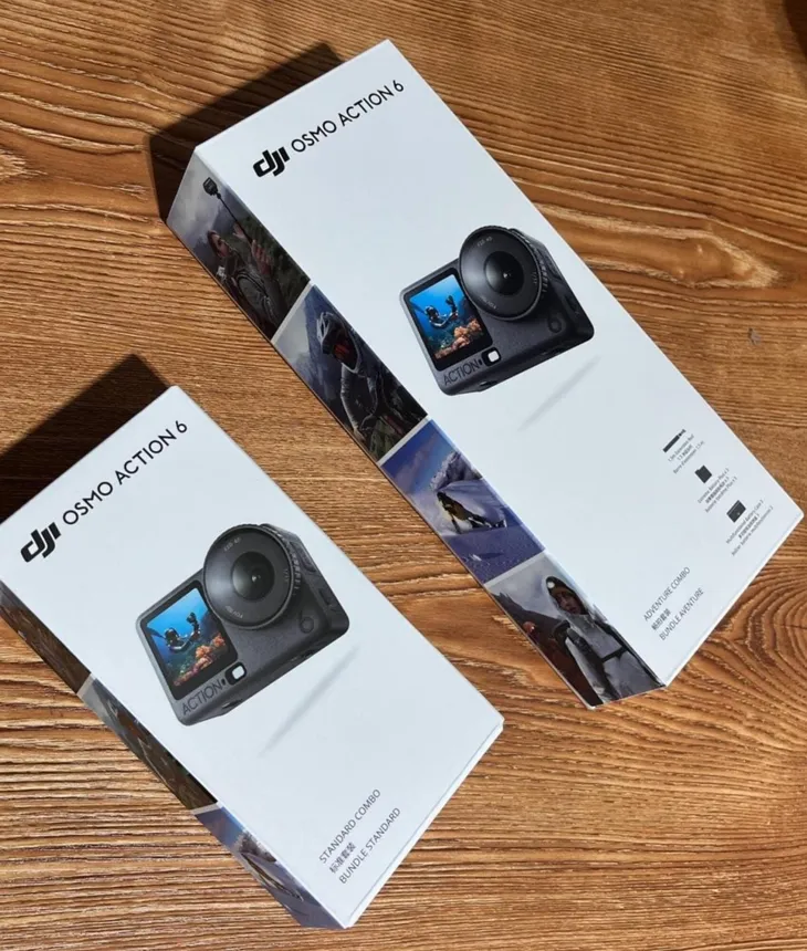 DJI Osmo Action 6 với Khẩu độ Biến thiên