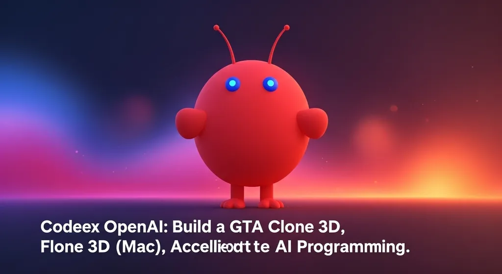 Codeex OpenAI: Xây GTA Clone 3D, Miễn phí (Mac), Tăng tốc lập trình AI.