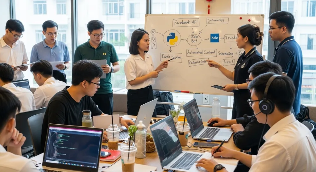 Dân MMO, Marketing tại Gia Lai học Code AI để tự viết Tool nuôi Facebook, Zalo