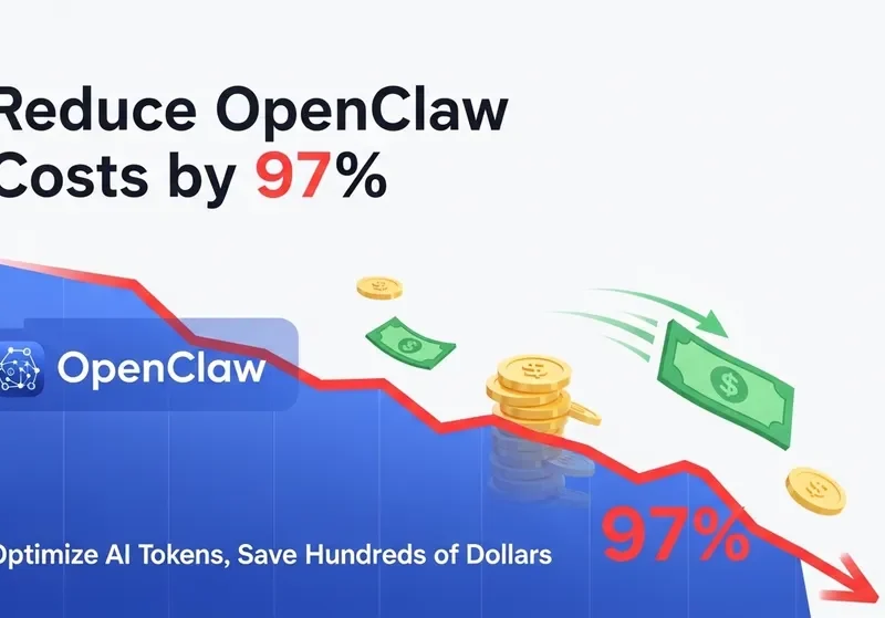 Giảm 97% Chi phí OpenClaw: Tối ưu Token AI, Tiết kiệm Hàng Trăm Đô La