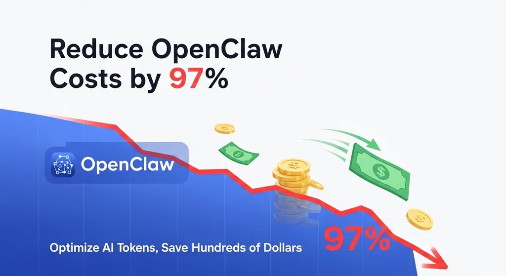 Giảm 97% Chi phí OpenClaw: Tối ưu Token AI, Tiết kiệm Hàng Trăm Đô La