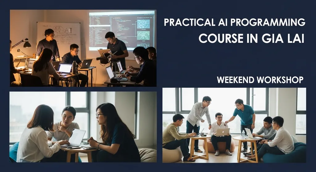 Khóa học Lập trình AI thực chiến tại Gia Lai: Chỉ dạy buổi tối & Cuối tuần