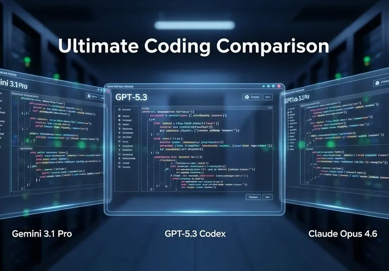 So sánh Gemini 3.1 Pro, GPT-5.3 Codex, Claude Opus 4.6: Hiệu suất, Chi phí, Tính năng