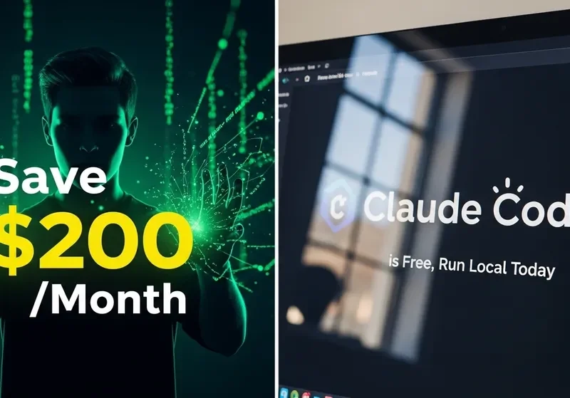 Tiết Kiệm 200$/Tháng: Claude Code Miễn Phí, Chạy Local Ngay Hôm Nay