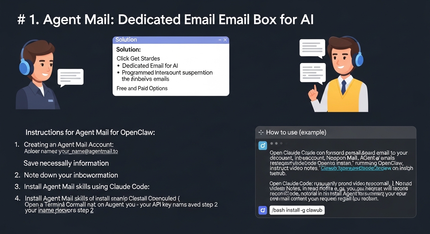 1. Agent Mail: Hộp Thư Điện Tử Dành Riêng Cho AI