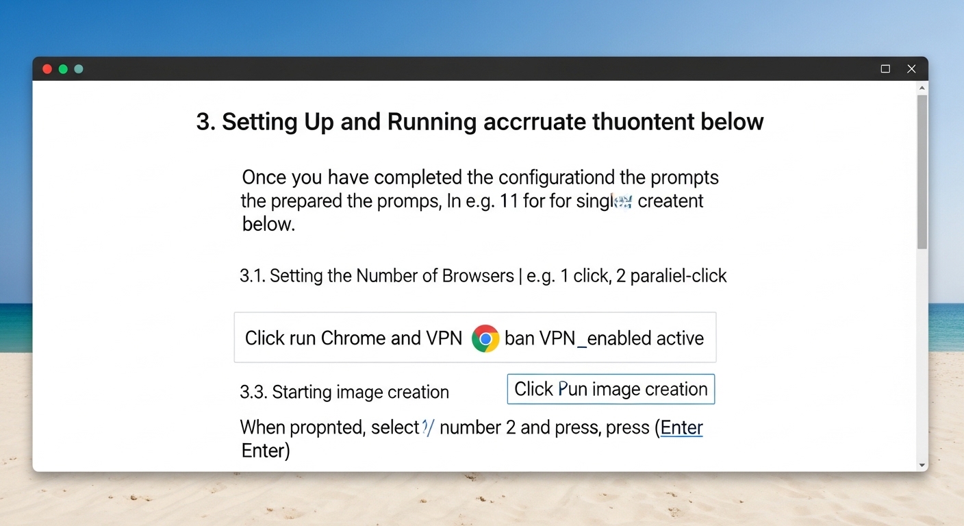 3. Thiết Lập Và Chạy Chương Trình