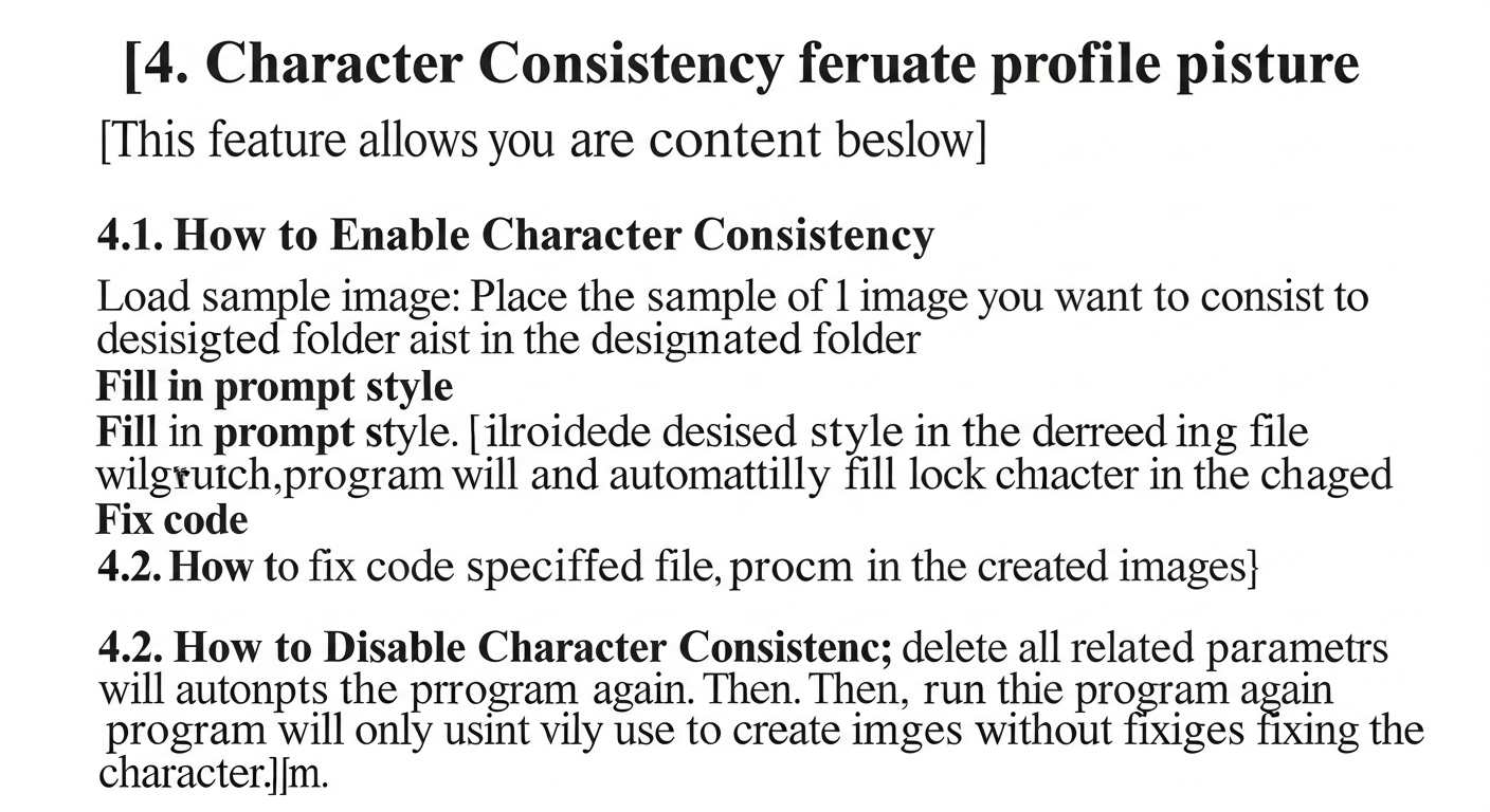 4. Tính Năng Đồng Nhất Nhân Vật