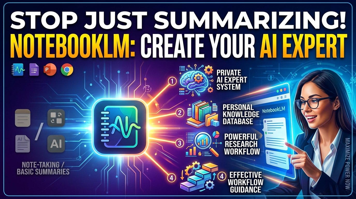 Ba điểm mấu chốt để trở thành chuyên gia Notebook LM