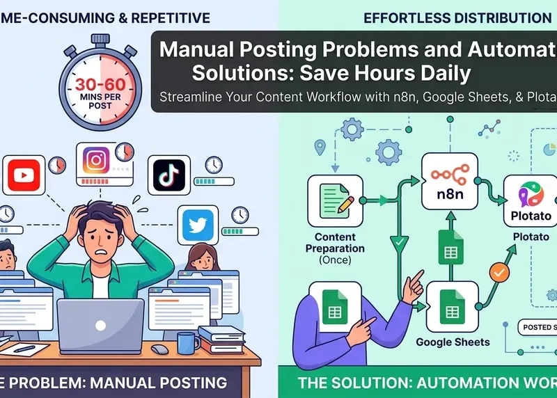 Tự Động Đăng Video Đa Nền Tảng Mỗi Ngày: Giải Pháp Toàn Diện Với N8N và Plotato