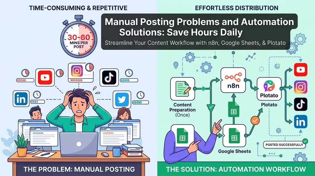 Tự Động Đăng Video Đa Nền Tảng Mỗi Ngày: Giải Pháp Toàn Diện Với N8N và Plotato