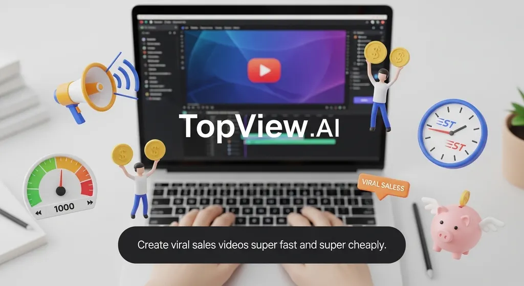 TopView.AI: Tạo Video Viral Siêu Nhanh, Tiết Kiệm 47% Chỉ Từ $16/Tháng