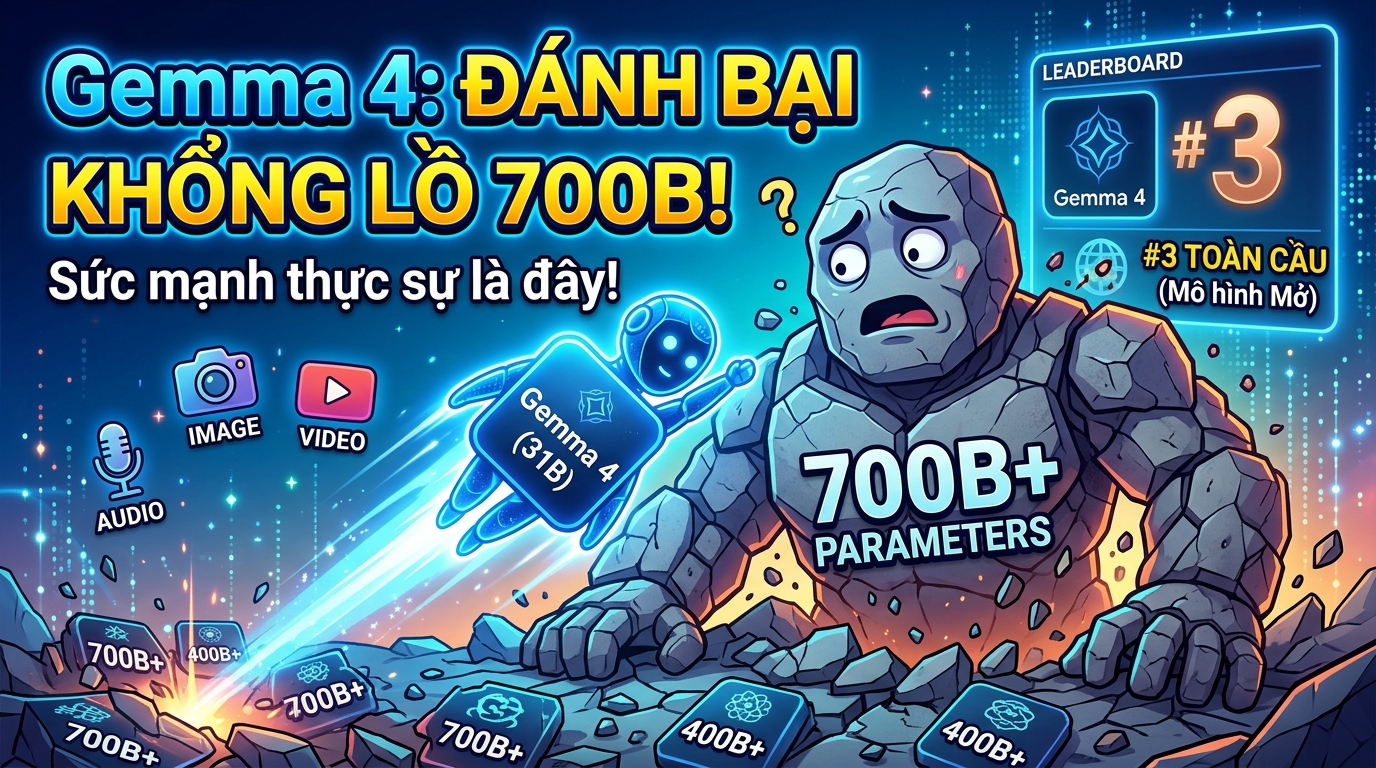 Sức mạnh và hiệu suất vượt trội của Gemma 4